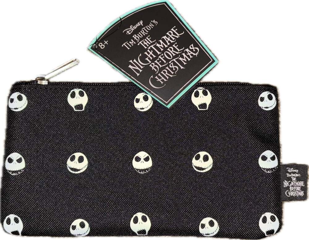 Disney The Nightmare Before Christmas Jack Skellington Expressions Zip Pouch